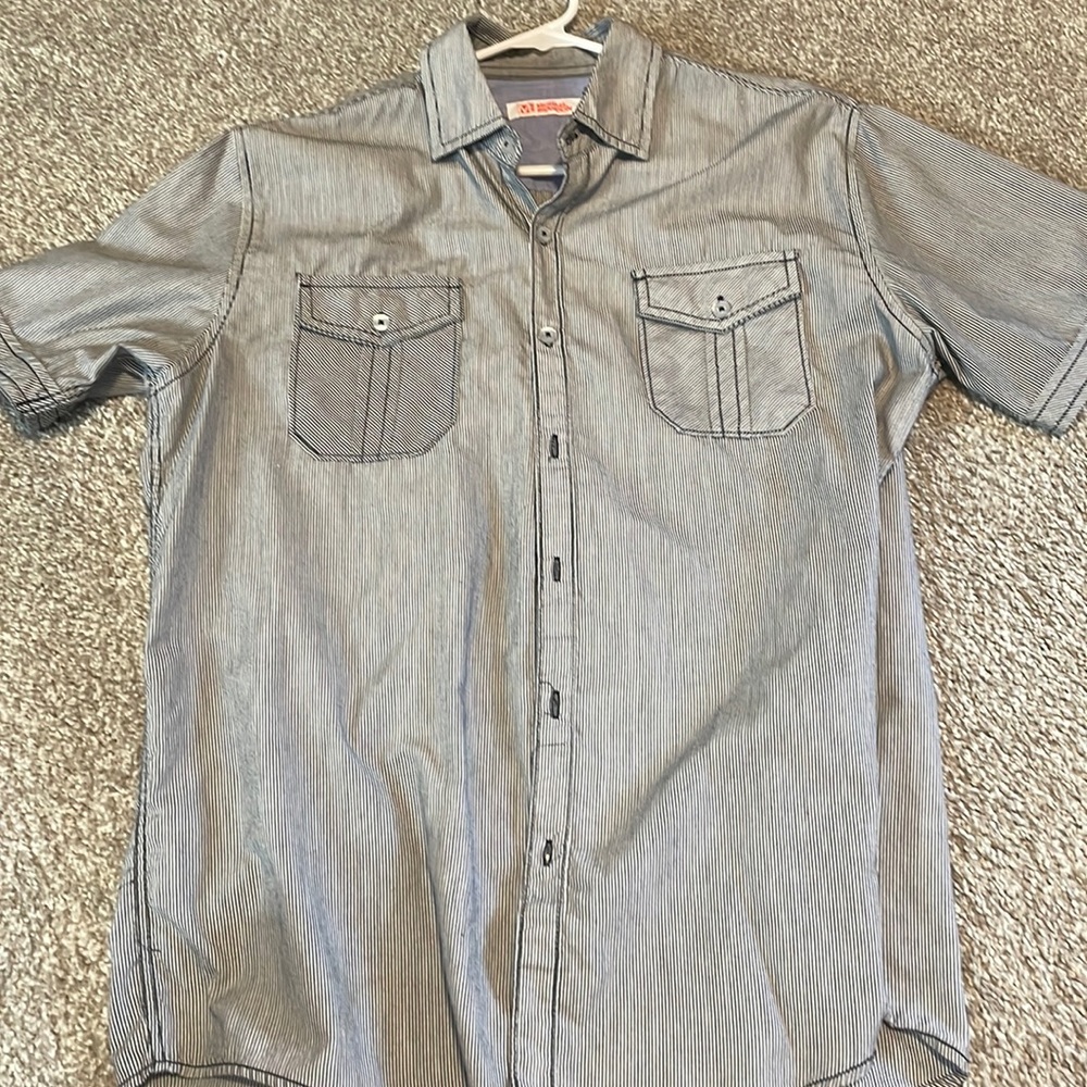 Short sleeve button up, Medium